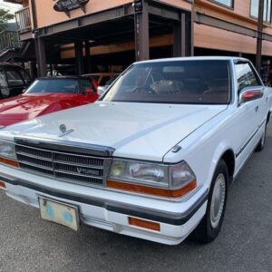 1986 Nissan Gloria white gasoline used car Japan export