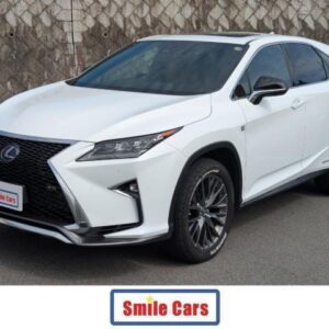 2016 Lexus Rx white hybrid used car Japan export