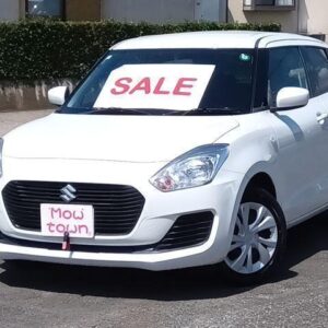 2018 Suzuki Swift white gasoline used car Japan export
