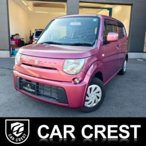 2014 Suzuki Mr Wagon pink gasoline used car Japan export