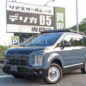 2022 Mitsubishi Delica D:5 blue diesel used car Japan export