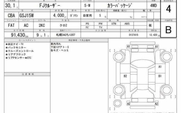 Ref:AUX-20007896 TOYOTA FJ CRUISER 2018 - Image 6