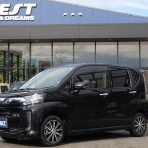 2022 Daihatsu Move black gasoline used car Japan export