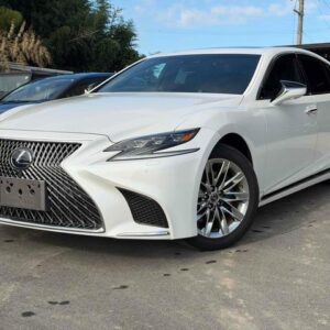 2018 Lexus Ls pearl hybrid used car Japan export