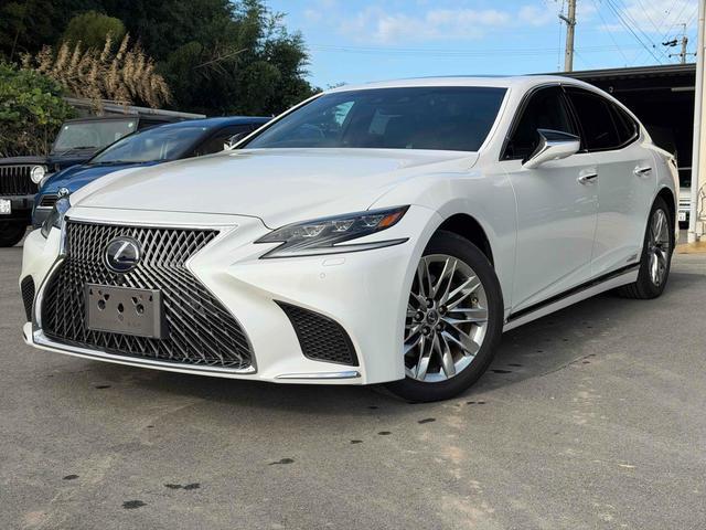 Ref:AUX-20019773 LEXUS LS 2018 1 2018 Lexus Ls pearl hybrid used car Japan export