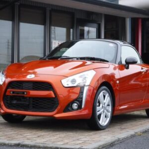 2014 Daihatsu Copen orange gasoline used car Japan export
