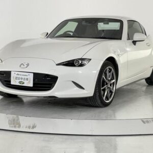 2020 Mazda Roadster Rf white gasoline used car Japan export