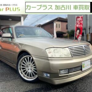 2002 Nissan Cedric gold gasoline used car Japan export