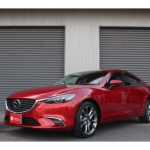 2015 Mazda Atenza Sedan red diesel used car Japan export