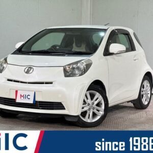 2012 Toyota Iq white gasoline used car Japan export