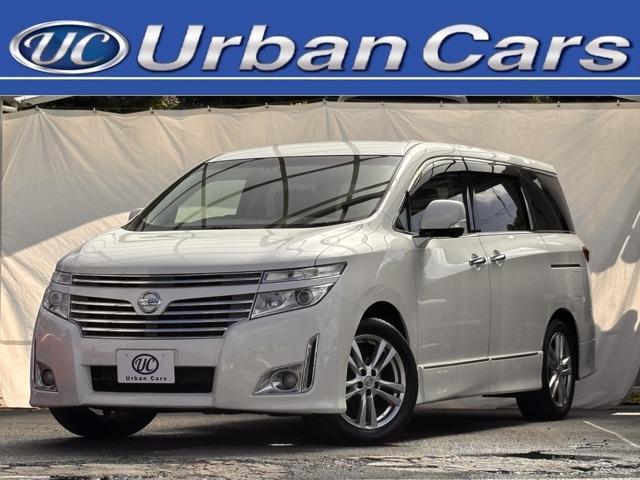Ref:AUX-20057356 NISSAN ELGRAND 2010 1 2010 Nissan Elgrand pearl gasoline used car Japan export