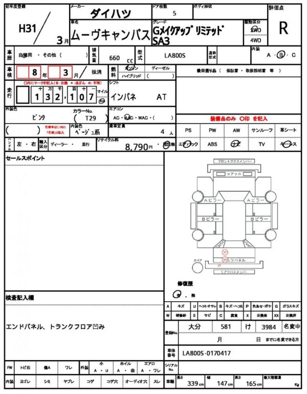 Ref:AUX-20077089 DAIHATSU MOVE CANBUS 2019 - Image 21