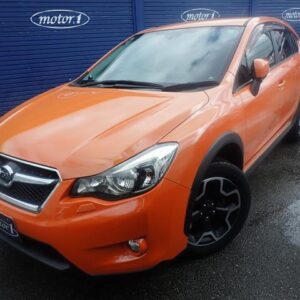 2012 Subaru Xv orange gasoline used car Japan export