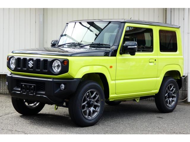 Ref:AUX-20093137 SUZUKI JIMNY 2025 1 2025 Suzuki Jimny yellow gasoline used car Japan export