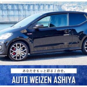 2018 Volkswagen Up! black gasoline used car Japan export