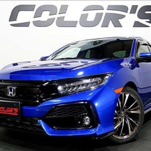 2019 Honda Civic blue gasoline used car Japan export