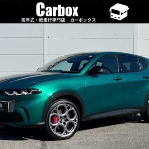 2024 Alfa Romeo Tonale green hybrid used car Japan export