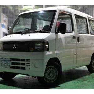 2009 Mitsubishi Minicab Van white gasoline used car Japan export