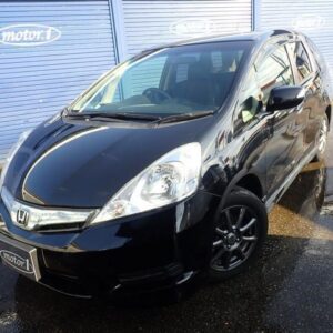 2012 Honda Fit Shuttle Hybrid black hybrid used car Japan export