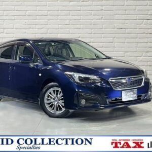 2017 Subaru Impreza Sports blue gasoline used car Japan export