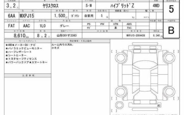 Ref:AUX-20142573 TOYOTA YARIS CROSS 2021 - Image 6