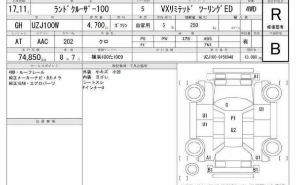 Ref:AUX-20142720 TOYOTA LAND CRUISER 100 2005 - Image 6