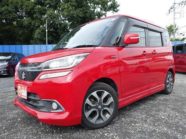 Ref:AUX-20160357 SUZUKI SOLIO 2016 1 2016 Suzuki Solio red hybrid used car Japan export