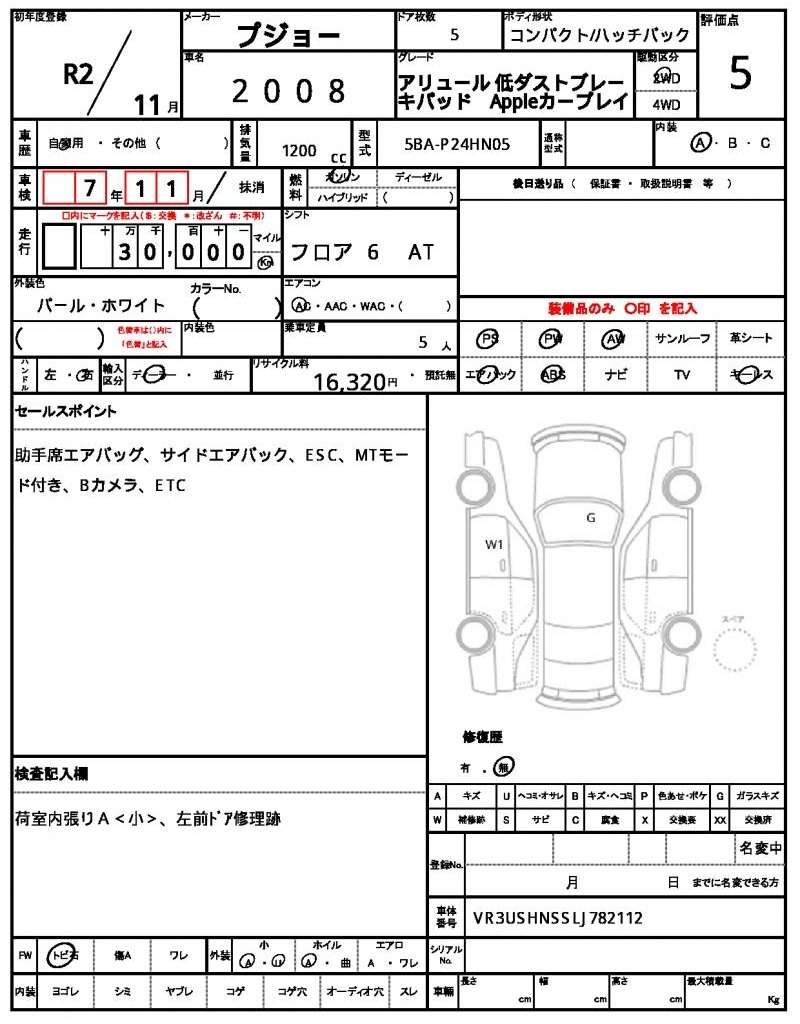 Ref:AUX-20173149 PEUGEOT 2008 2020 - Image 21