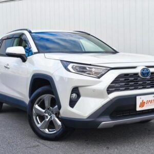 2021 Toyota Rav4 pearl hybrid used car Japan export