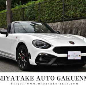 2017 Abarth Abarth 124 Spider white gasoline used car Japan export