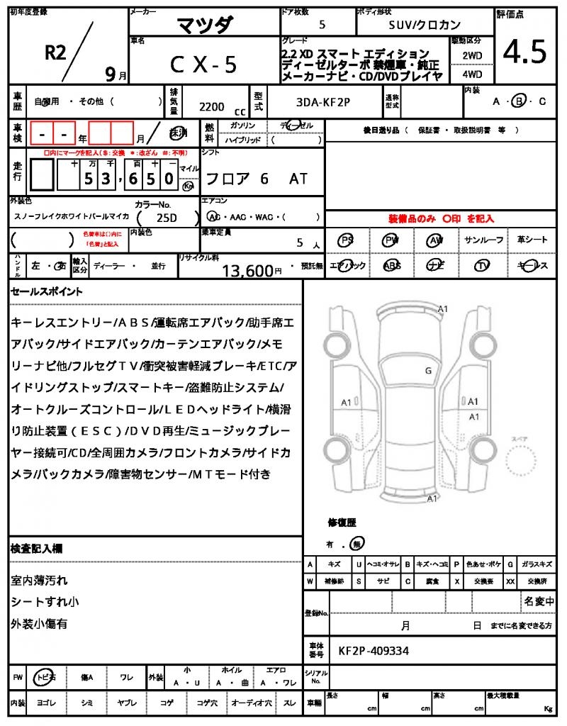 Ref:AUX-20266571 MAZDA CX-5 2020 21 Ref:AUX-20266571 MAZDA CX-5 2020 - Image 21