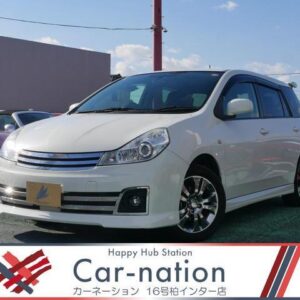 2017 Nissan Wingroad pearl gasoline used car Japan export