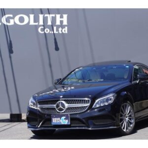 2015 Mercedes Benz Cls-Class black gasoline used car Japan export