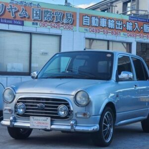 2003 Daihatsu Mira Gino silver gasoline used car Japan export