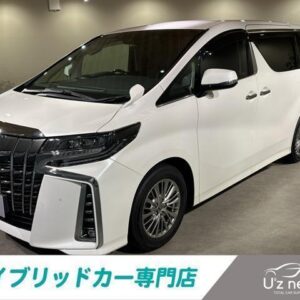 2020 Toyota Alphard pearl gasoline used car Japan export