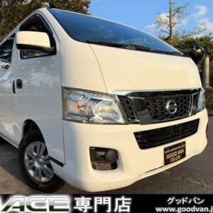 2014 Nissan Nv350Caravan Van white diesel used car Japan export