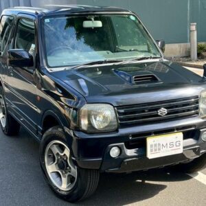 2002 Suzuki Jimny black gasoline used car Japan export