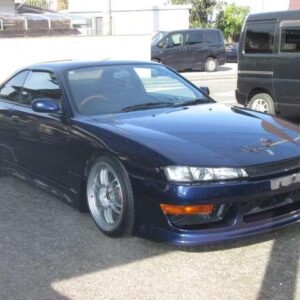 1998 Nissan Silvia blue gasoline used car Japan export