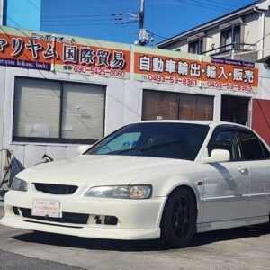 1999 Honda Accord white gasoline used car Japan export