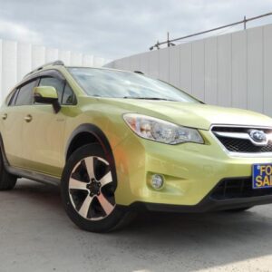 2014 Subaru Xv Hybrid green gasoline used car Japan export