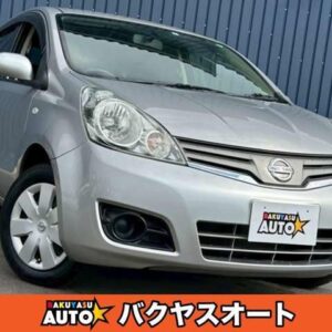 2009 Nissan Note silver gasoline used car Japan export