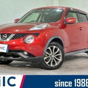 2015 Nissan Juke red gasoline used car Japan export