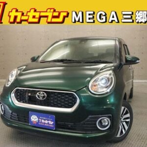 2016 Toyota Passo green gasoline used car Japan export