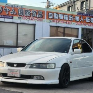 1999 Honda Accord white gasoline used car Japan export