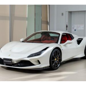 2022 Ferrari F8 Spider white gasoline used car Japan export