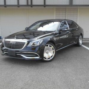 2020 Mercedes Maybach S-Class black gasoline used car Japan export