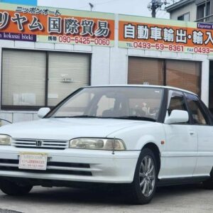 1991 Honda Concerto white gasoline used car Japan export