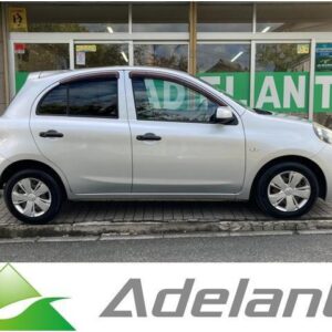 2013 Nissan March silver gasoline used car Japan export