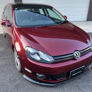 2012 Volkswagen Golf Variant red gasoline used car Japan export