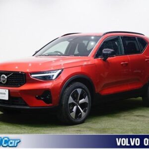 2023 Volvo Xc40 red hybrid used car Japan export